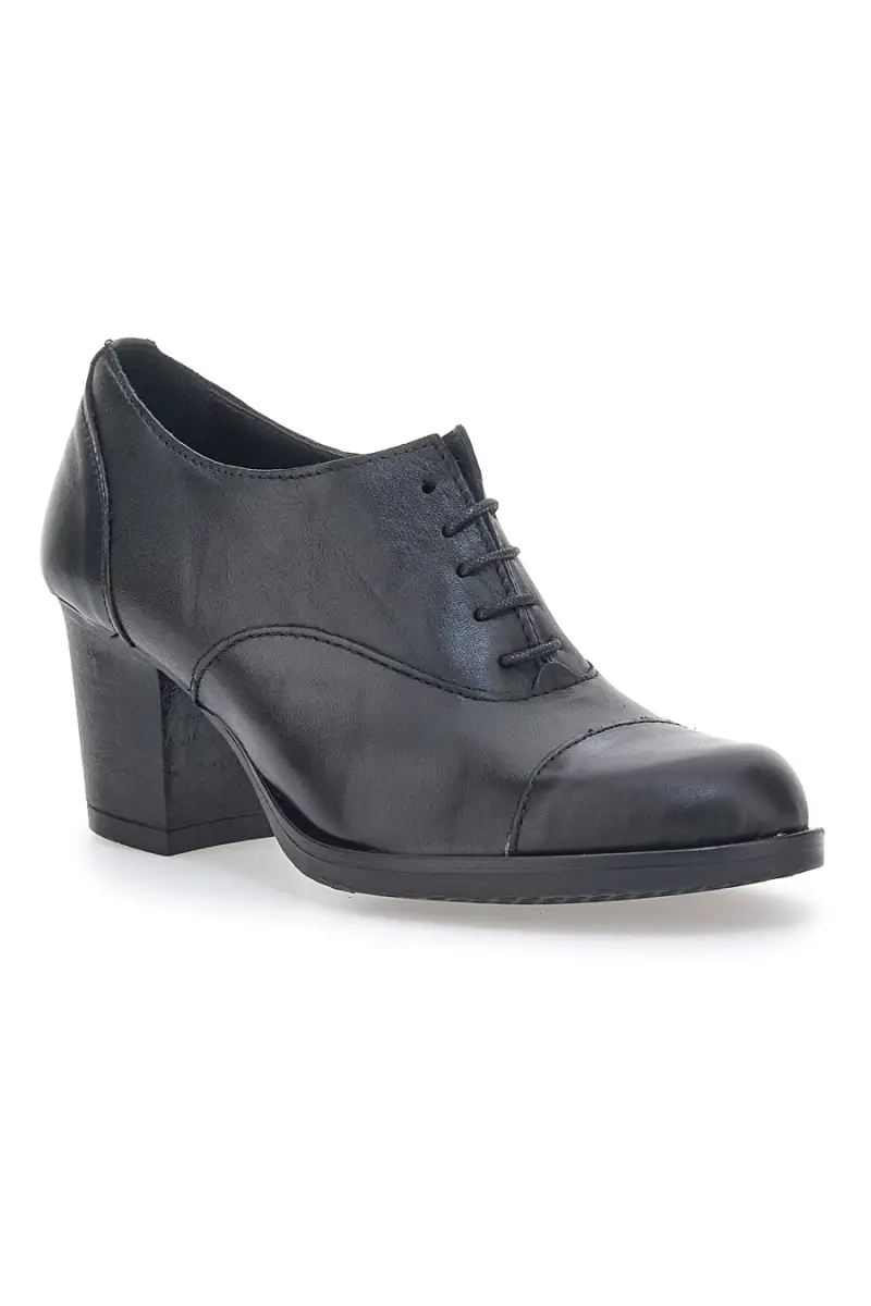 Stringate con Tacco Pittarello Class 109 Nere [NERO] miniatura 2