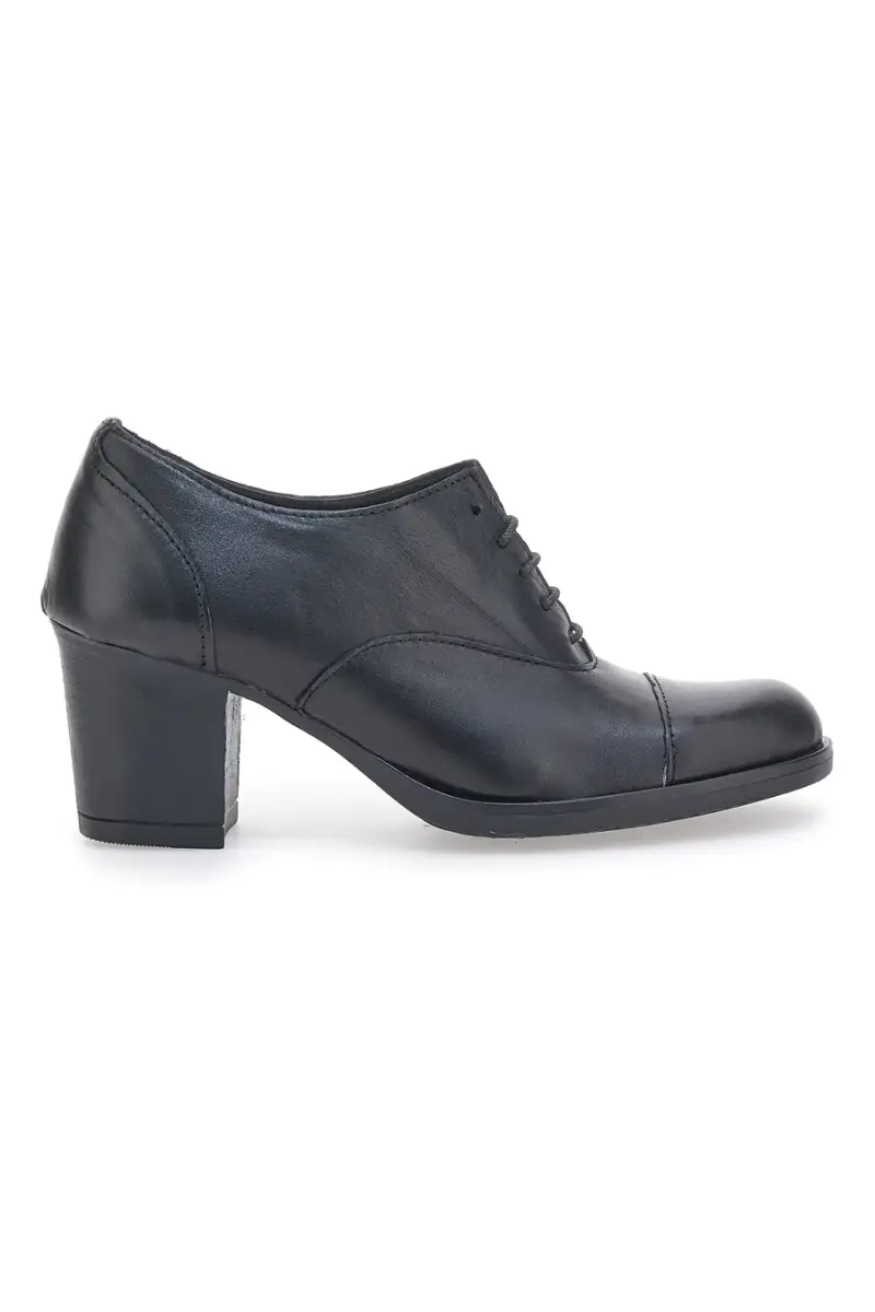 Stringate con Tacco Pittarello Class 109 Nere [NERO]