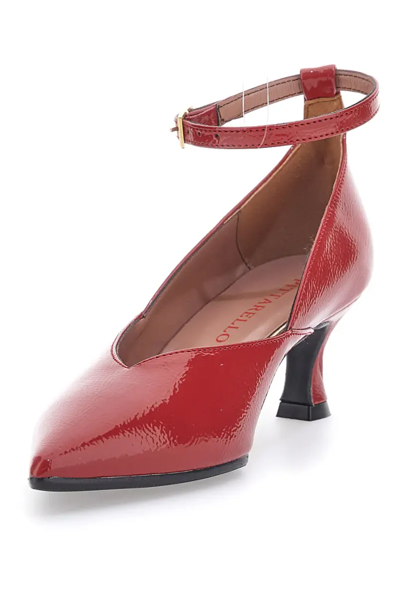 Decolleté con Cinturino Rosse Pittarello Couture 904 [ROSSO] miniatura 3