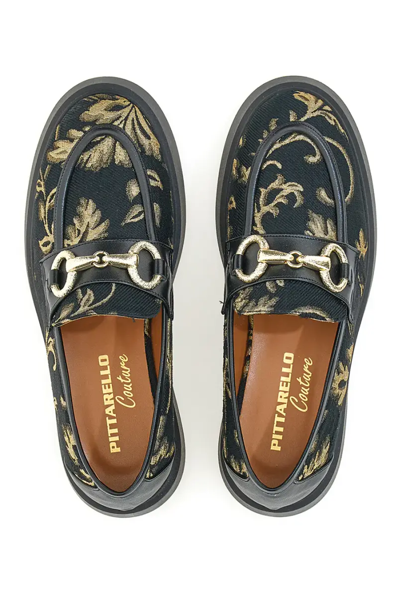 PITTARELLO COUTURE Mocassini Nero 3212599 miniatura 5