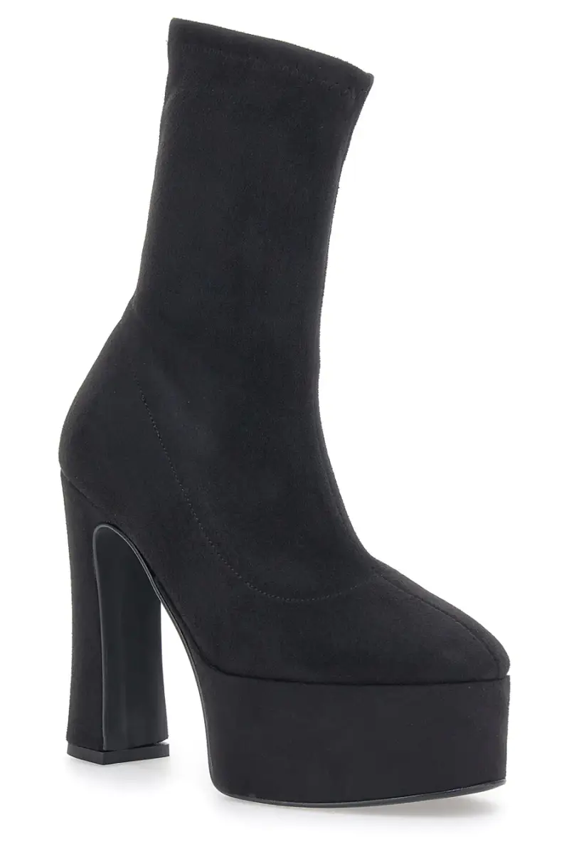 PITTARELLO COUTURE Stivaletti con tacco Nero 3400709 miniatura 2