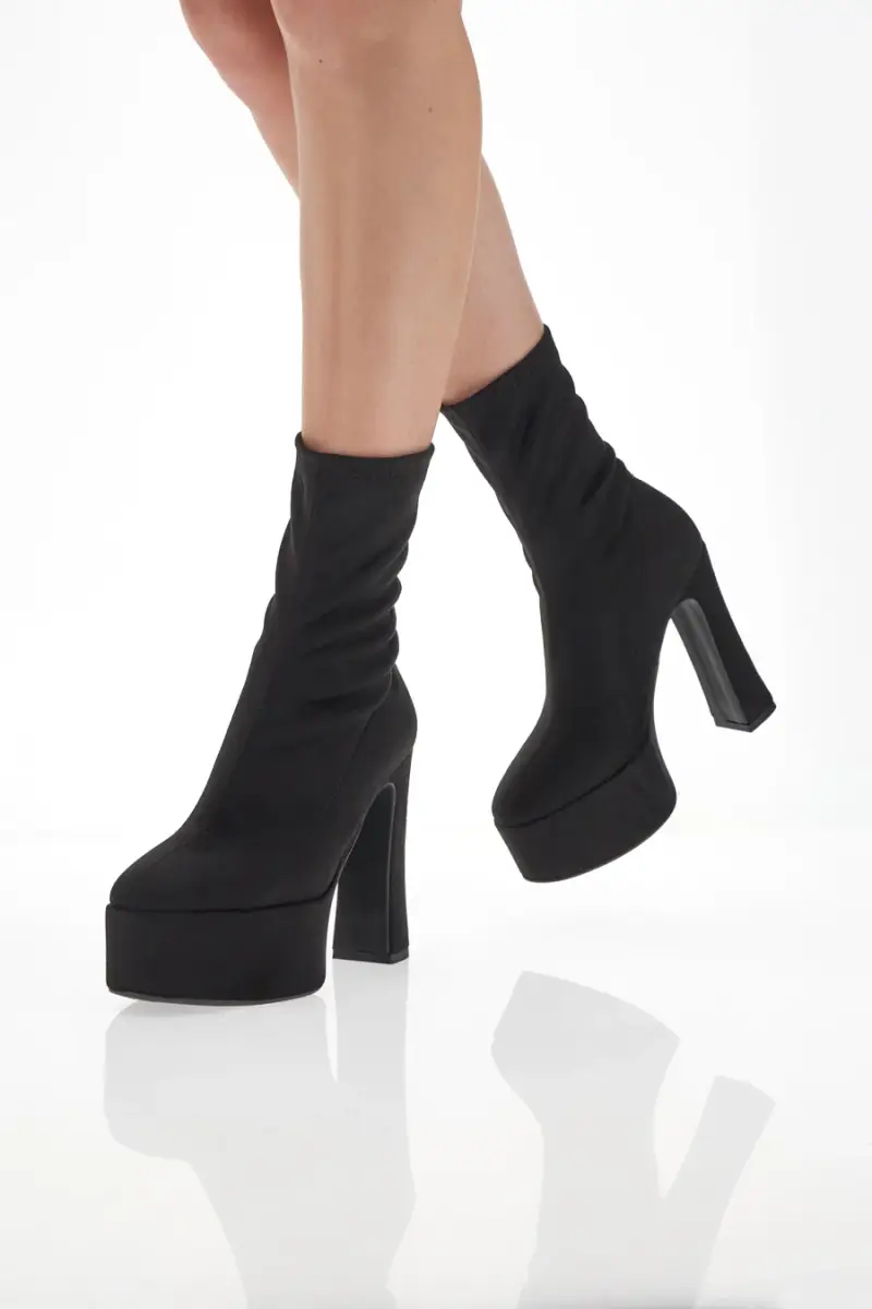 PITTARELLO COUTURE Stivaletti con tacco Nero 3400709 miniatura 3