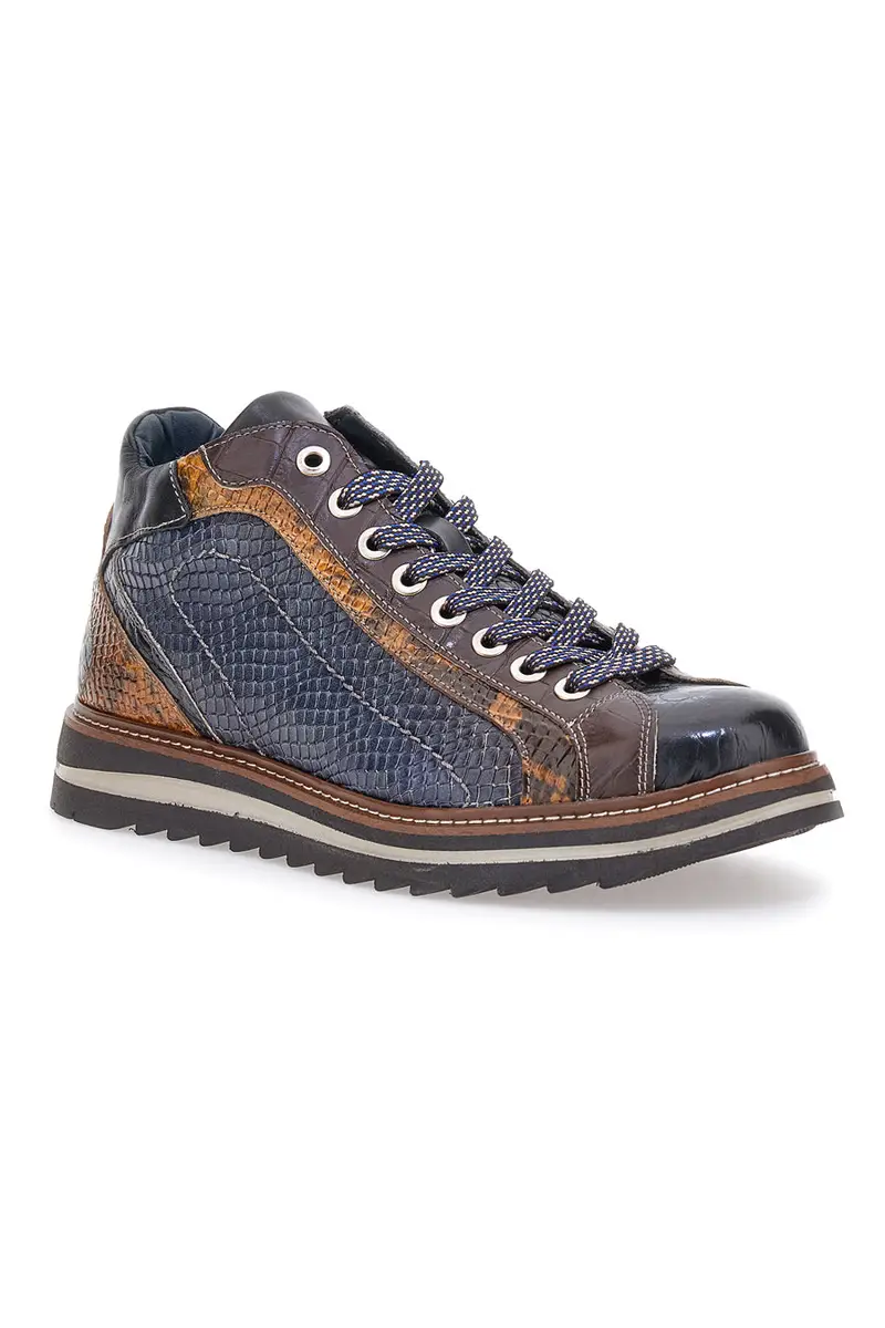 PITTARELLO ECO Sneakers alte Marrone 2442510 miniatura 2