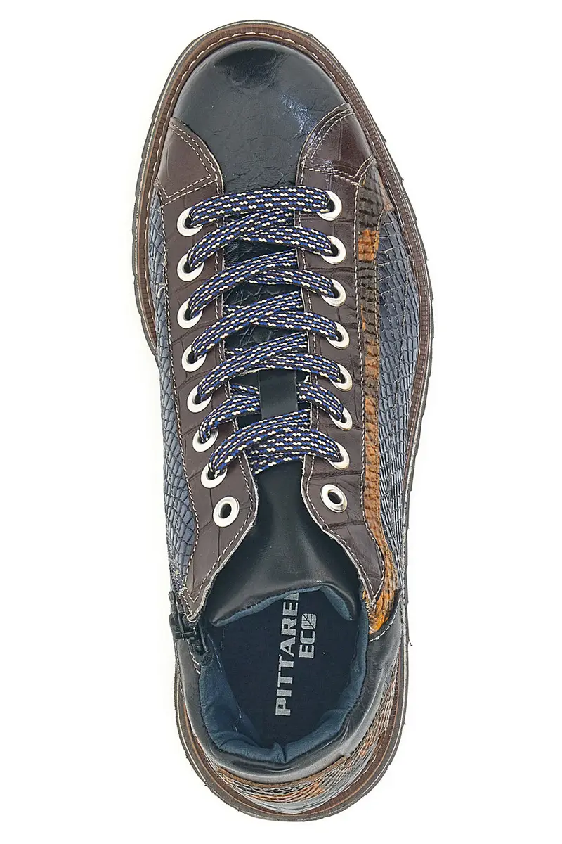 PITTARELLO ECO Sneakers alte Marrone 2442510 miniatura 3