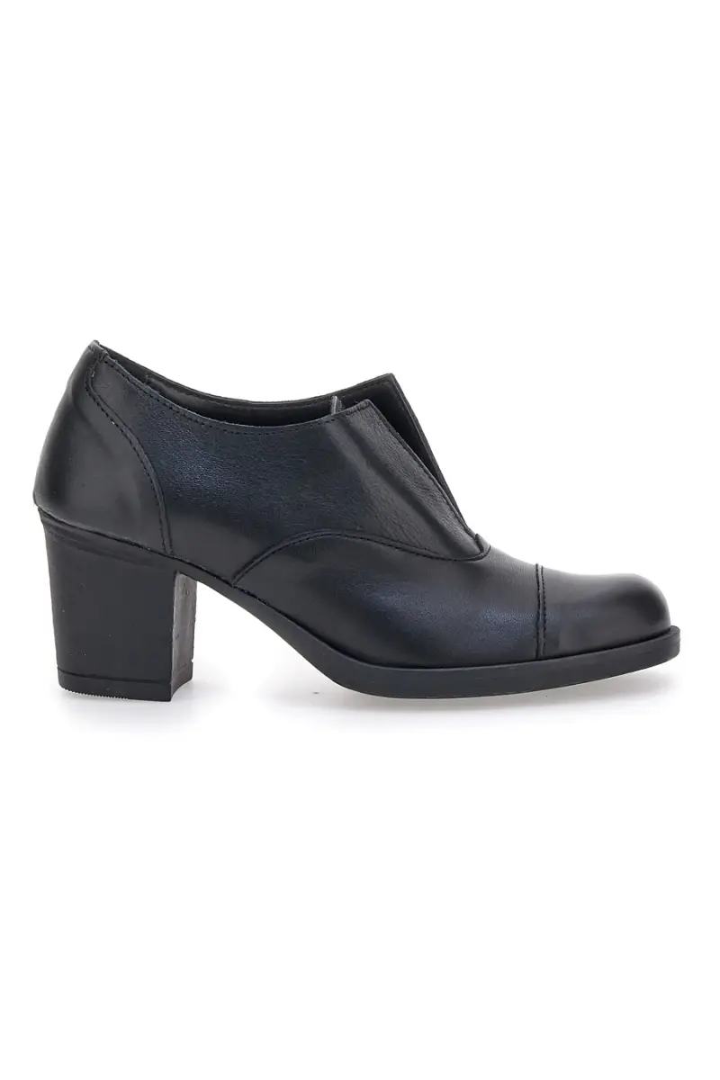 Tronchetto nero in vera pelle Made in Italy PITTARELLO ELITE 108 [NERO]