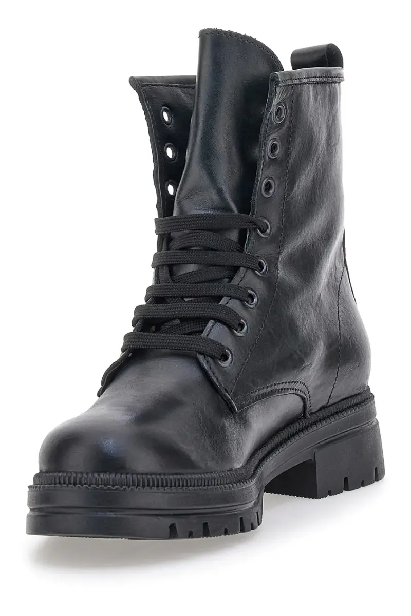 Anfibi neri con suola carrarmato Pittarello Focus 1000ZD [NERO] miniatura 3