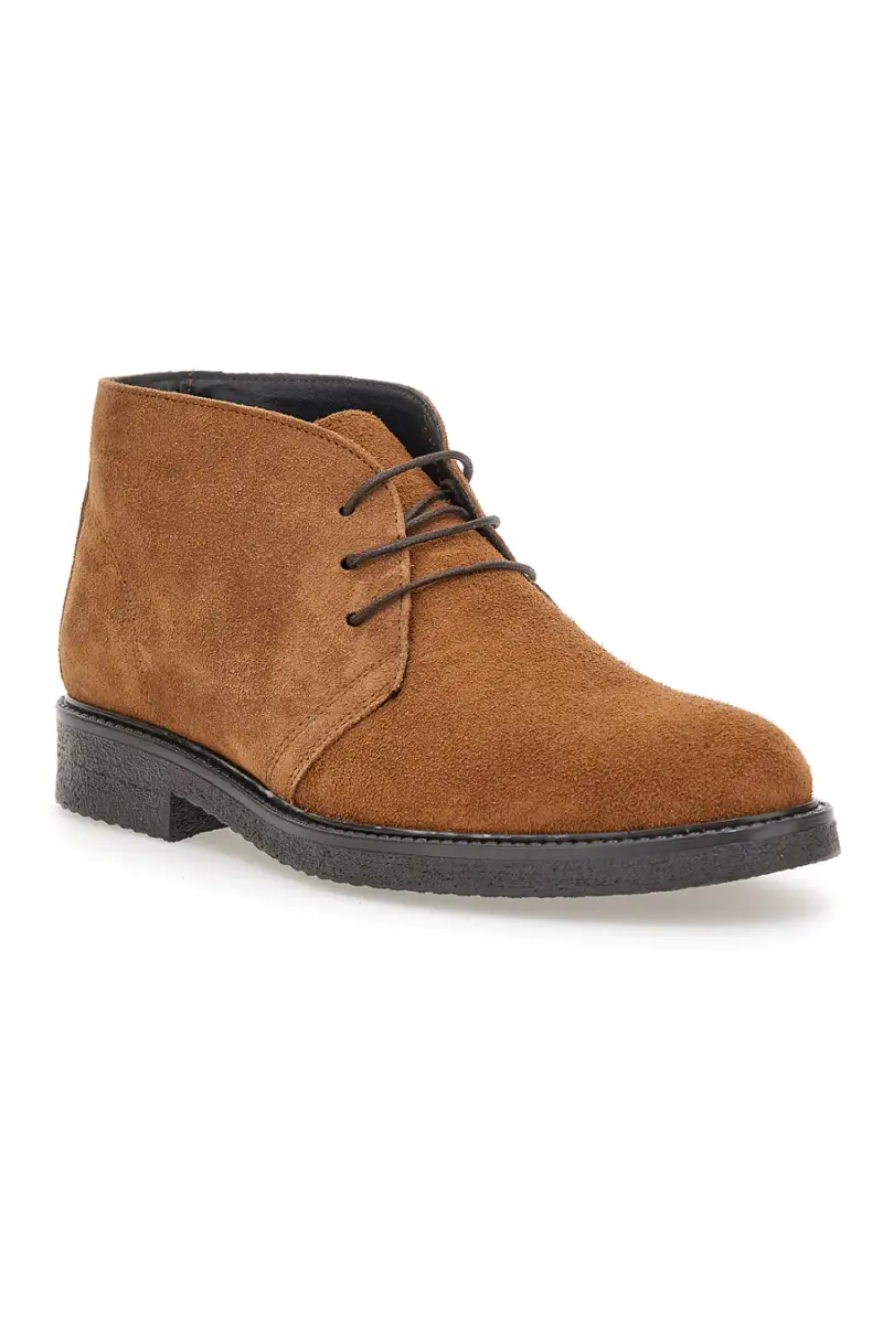 Polacchine tabacco in pelle scamosciata con suola in gomma Pittarello Focus 550 [TABACCO] miniatura 2