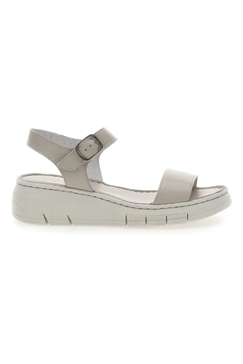 Sandali Beige con Cinturino alla Caviglia Pittarello Focus 3315441 [ROCCIA]