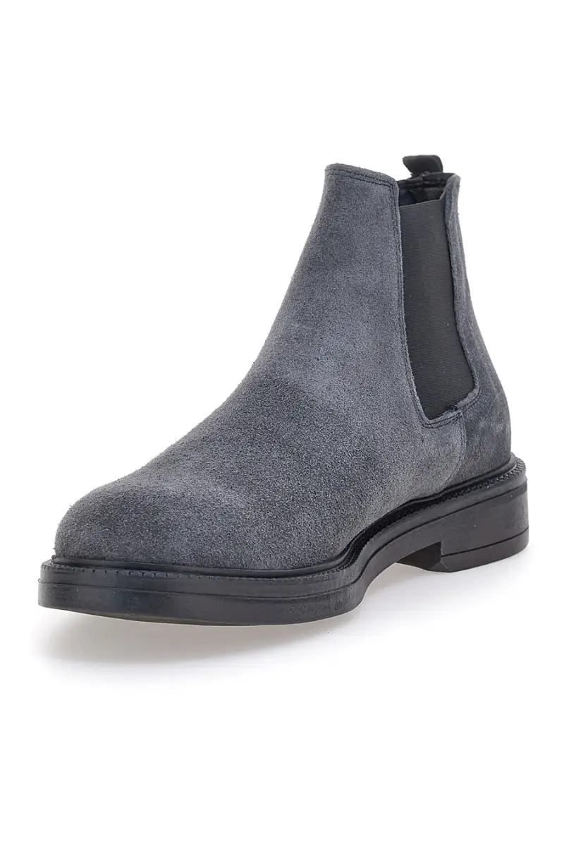 Stivaletti grigi in vera pelle con inserti elastici Pittarello Focus 1980 [FANGO] miniatura 4