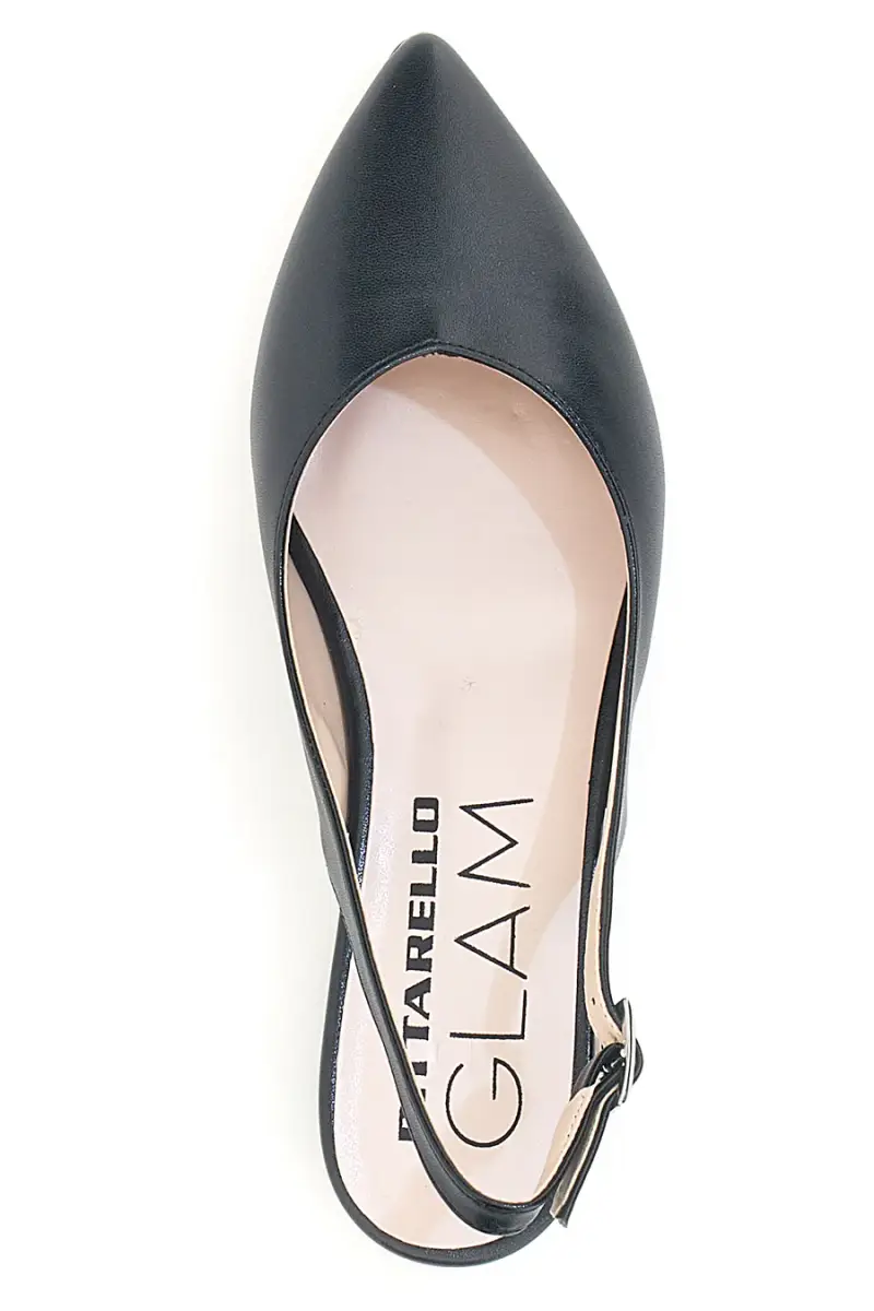 Ballerina nera Made in Italy Pittarello Glam 3101 [NERO] miniatura 3