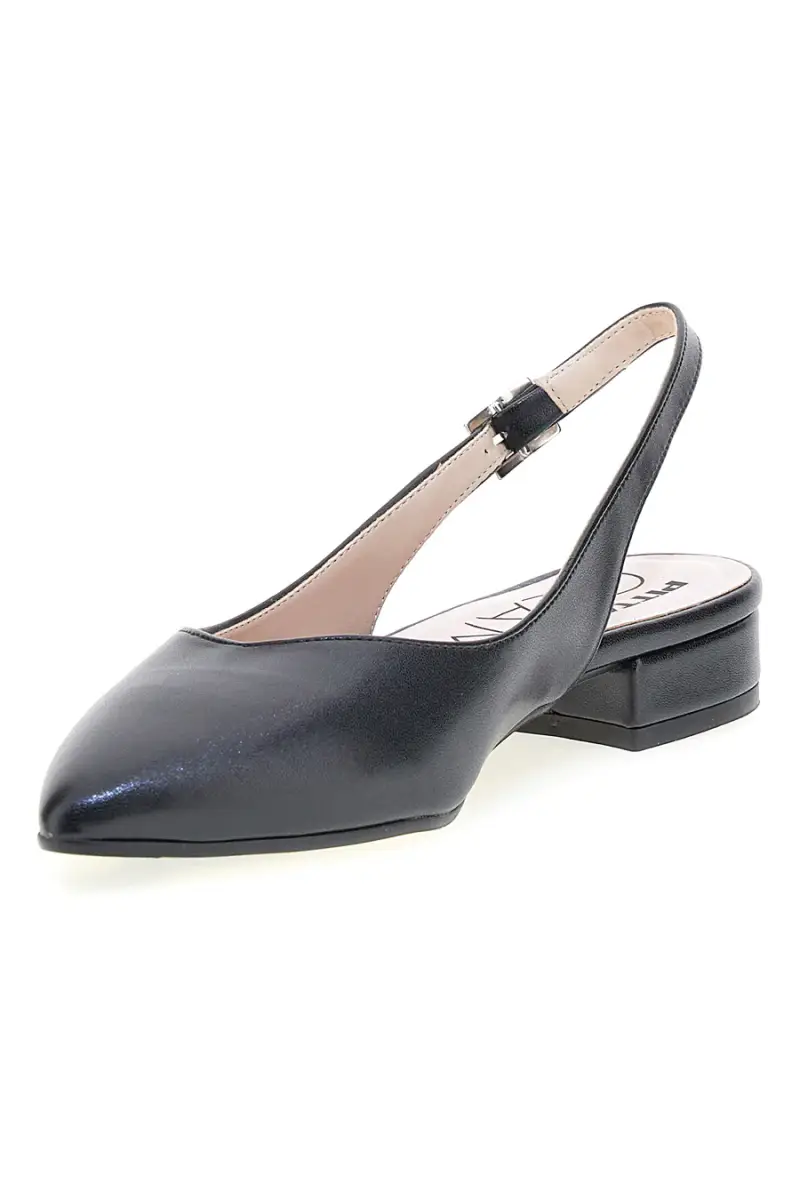 Ballerina nera Made in Italy Pittarello Glam 3101 [NERO] miniatura 4