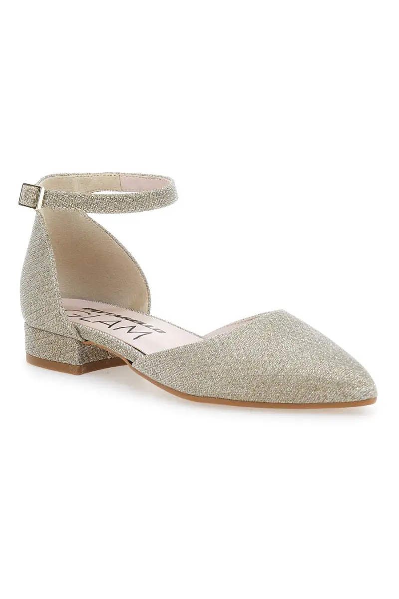 PITTARELLO GLAM Ballerine Platino 3947924 miniatura 2