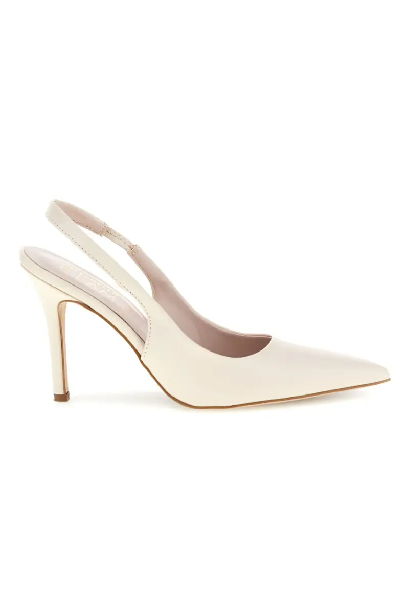 Décolleté bianche con cinturino Pittarello glam 3837 [PANNA]