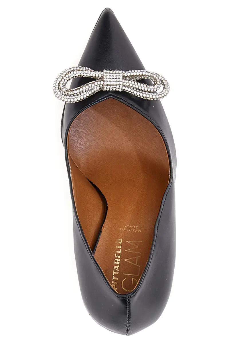 Décolleté con Fiocco Nere Pittarello Glam 31711 [NERO] miniatura 5