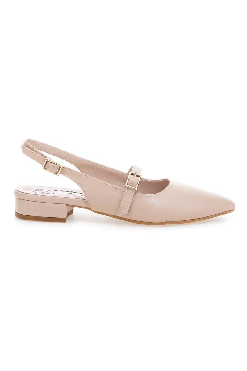 Décolleté da donna nude con cinturino slingback Pittarello Glam 3888 [NUDE]