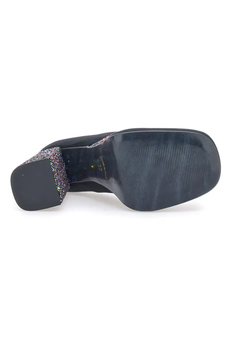 Decollete Platform Pittarello Glam 3336 Nere con Glitter [NERO miniatura 4