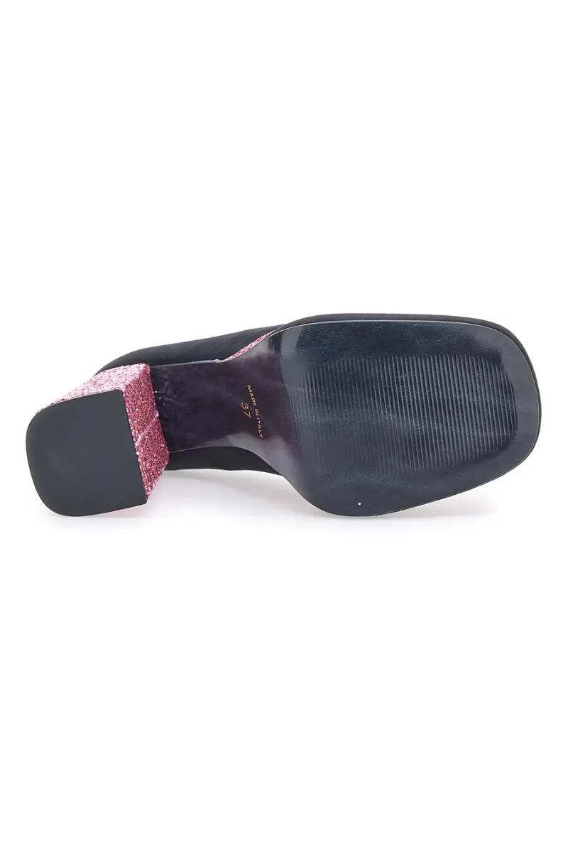 Decollete Platform Pittarello Glam 3336 Nere con Glitter [NERO miniatura 4