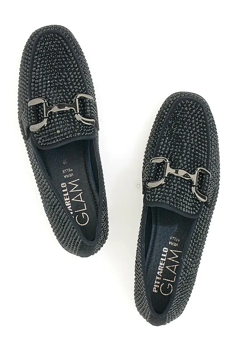 PITTARELLO GLAM Mocassini Nero 3400652 miniatura 5