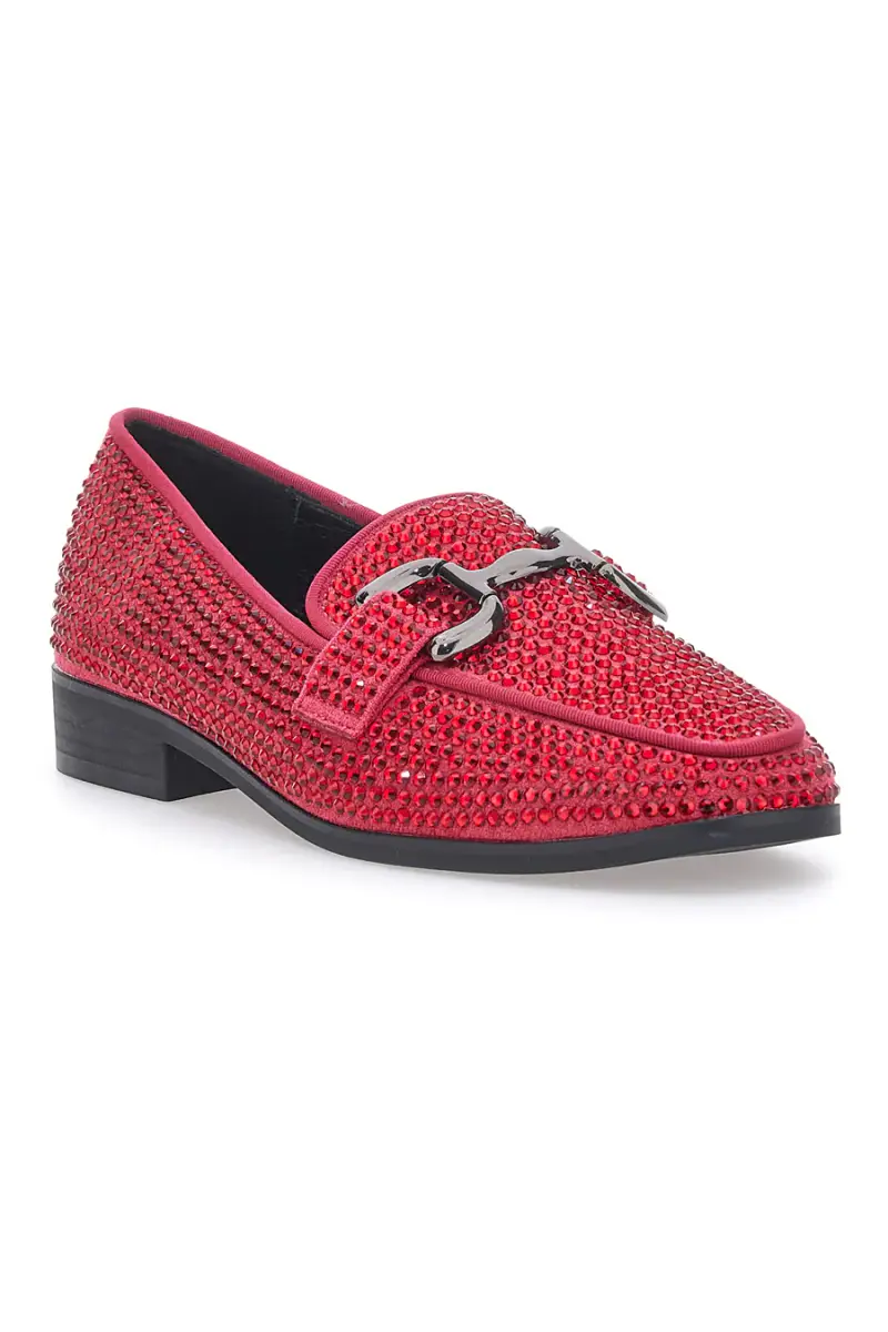 Mocassino con Strass Magenta Pittarello Glam 1100 [MAGENTA] miniatura 2