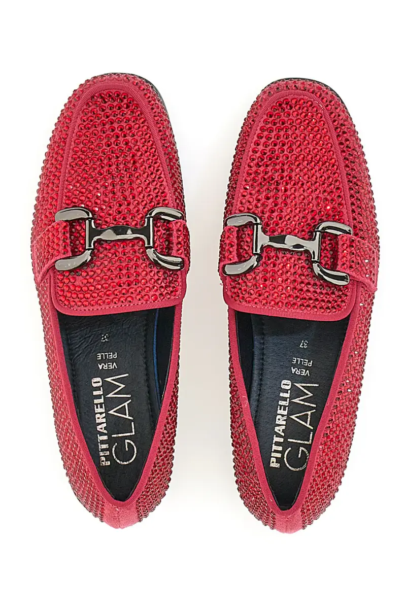 Mocassino con Strass Magenta Pittarello Glam 1100 [MAGENTA] miniatura 5