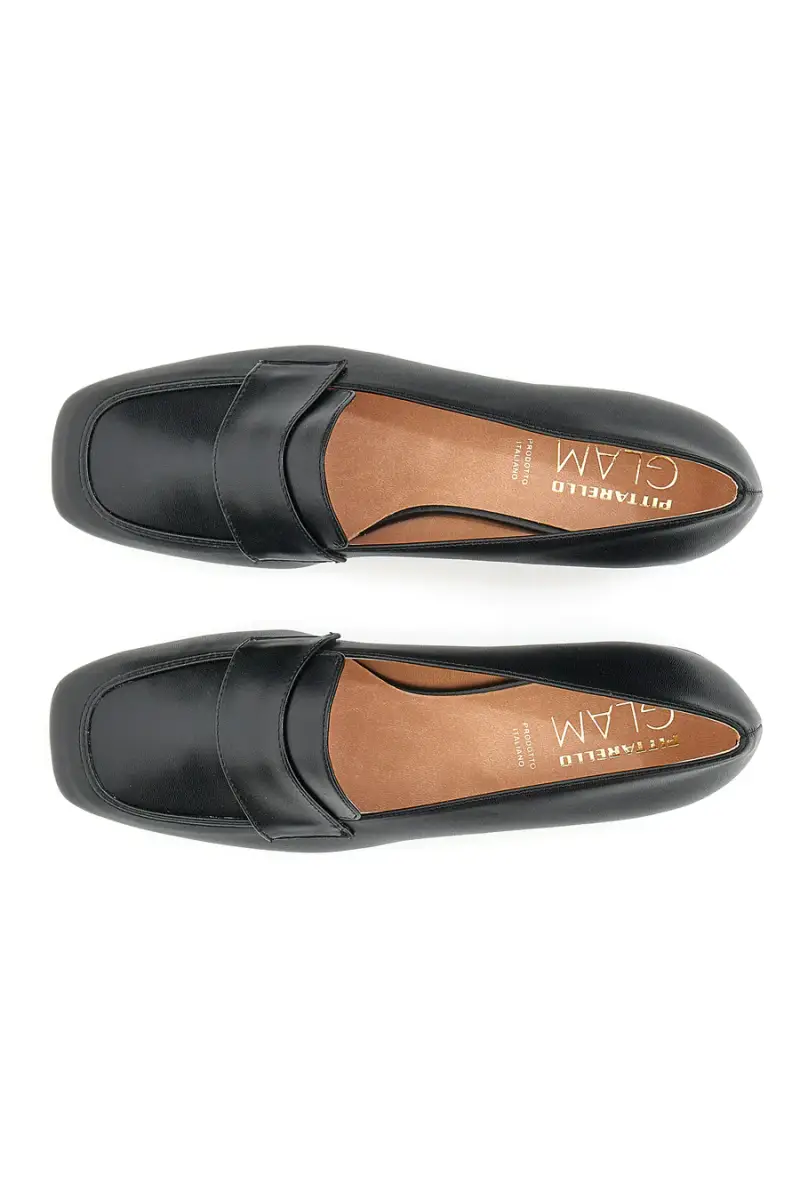 Mocassino Nero con Tacco Pittarello Glam 2010 [NERO] miniatura 5