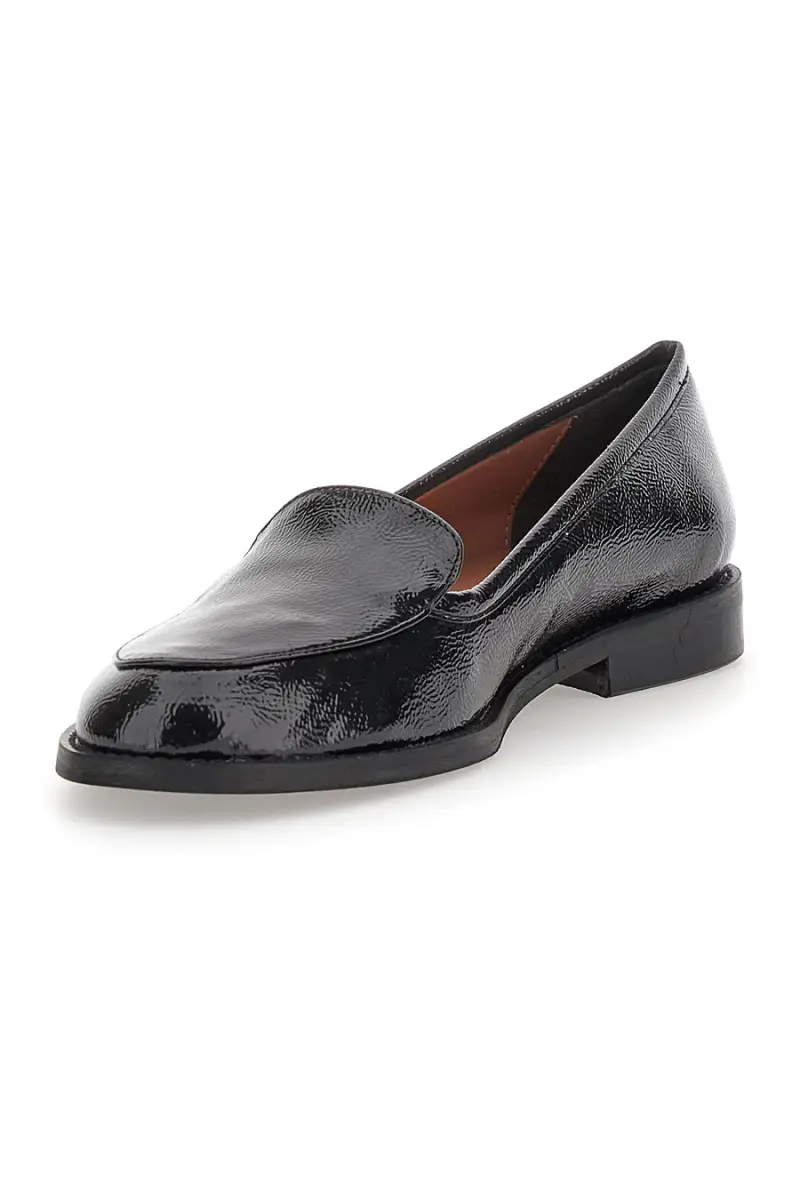 Mocassino vernice nera classico PITTARELLO GLAM 3659 [NERO] miniatura 3