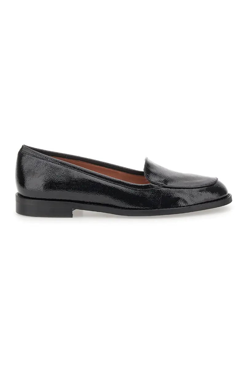 Mocassino vernice nera classico PITTARELLO GLAM 3659 [NERO]