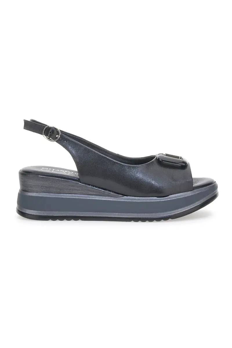 Sandalo Slingback Pittarello Glam 19418 Nero [NERO]