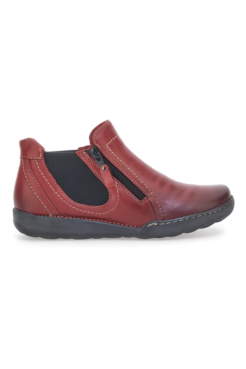 Scarpe Alte Rosse Vera Pelle Pittarello 21503 [ROSSO]