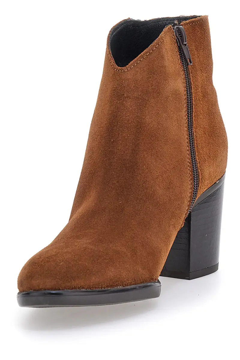 Stivaletto marrone in vera pelle PITTARELLO GLAM 4564012 [CUOIO] miniatura 3