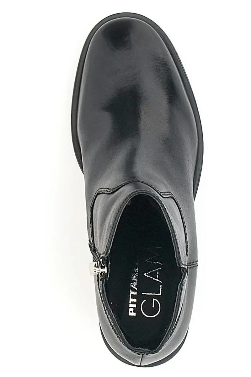 Stivaletto Texano Pittarello Glam 50130 Vera Pelle [NERO] miniatura 5
