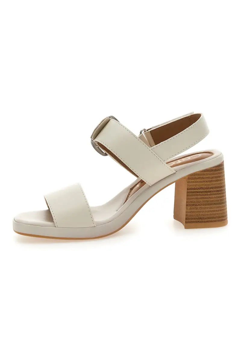 Sandali Burro con Tacco Medio a Blocco PITTARELLO LOOK MK3619214 [BURRO] miniatura 4