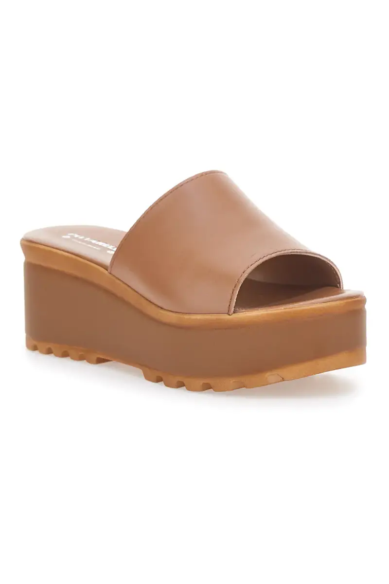 Ciabatte in vere pelle camel PITTARELLO LOVE 3000101 [CAMEL] miniatura 2
