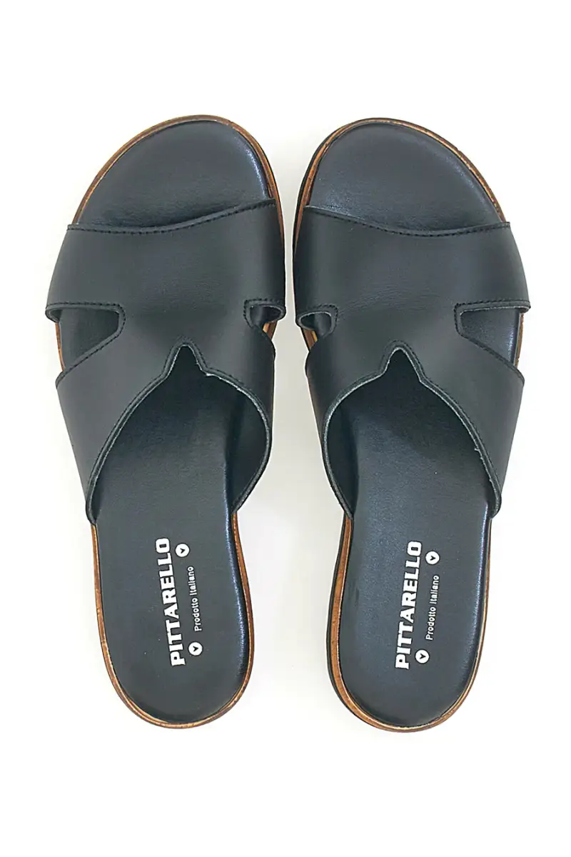 Sabot Neri con Tomaia in Pelle PITTARELLO LOVE 32817011 [NERO] miniatura 3