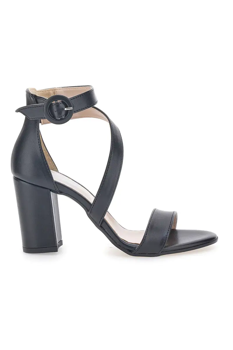 Sandali Neri con Tacco Pittarello Love 937 [NERO]