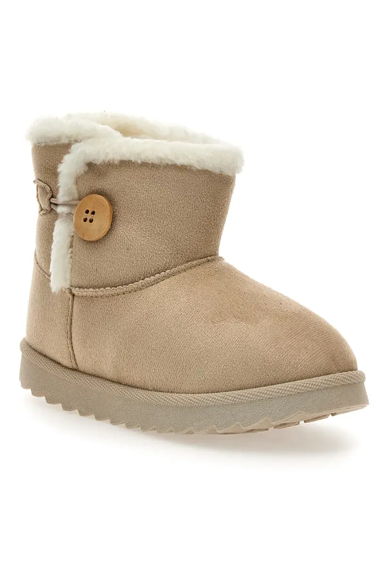 Stivaletti beige con bottone decorativo Pittarello Love PK1714A [BEIGE] miniatura 2