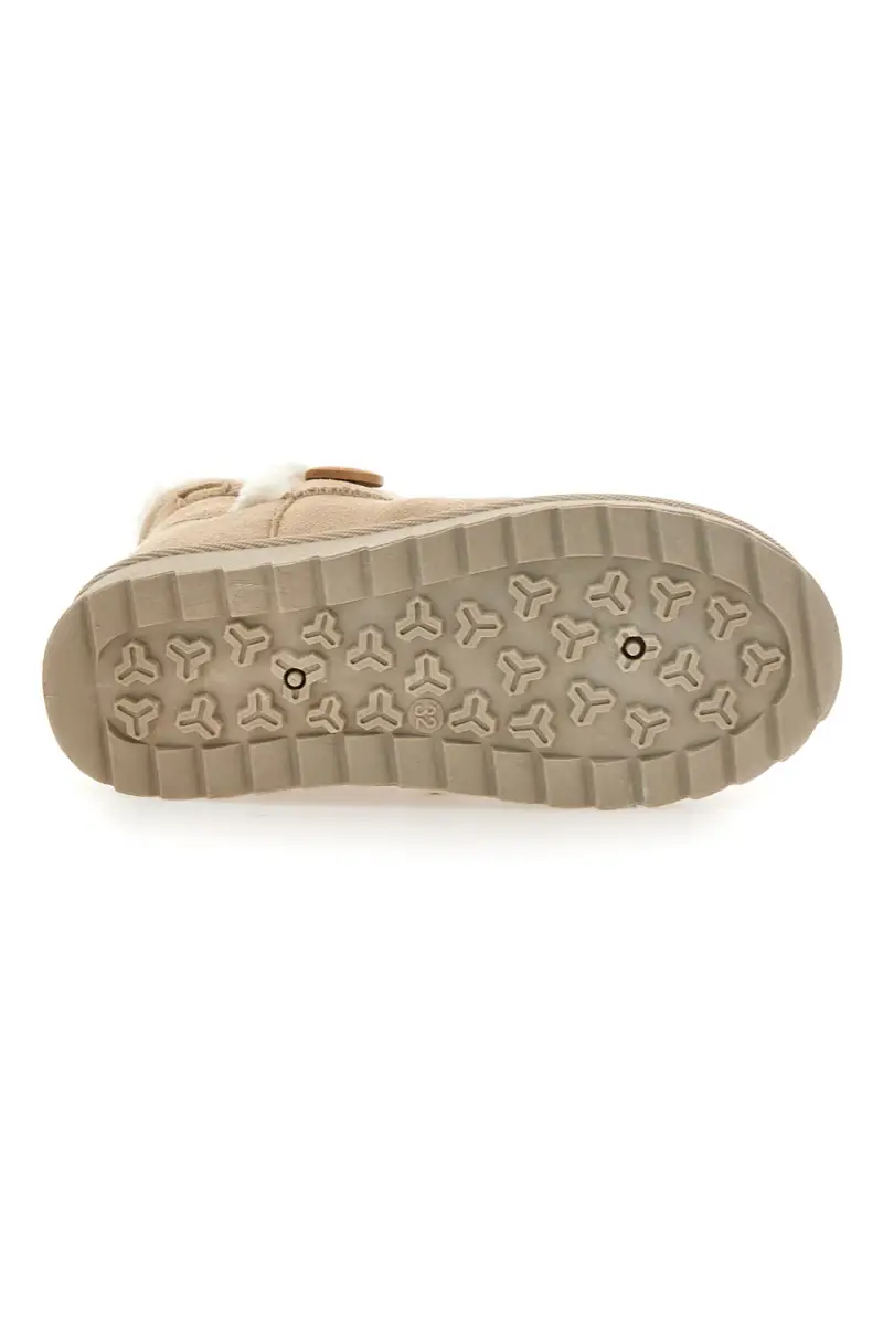 Stivaletti beige con bottone decorativo Pittarello Love PK1714A [BEIGE] miniatura 5