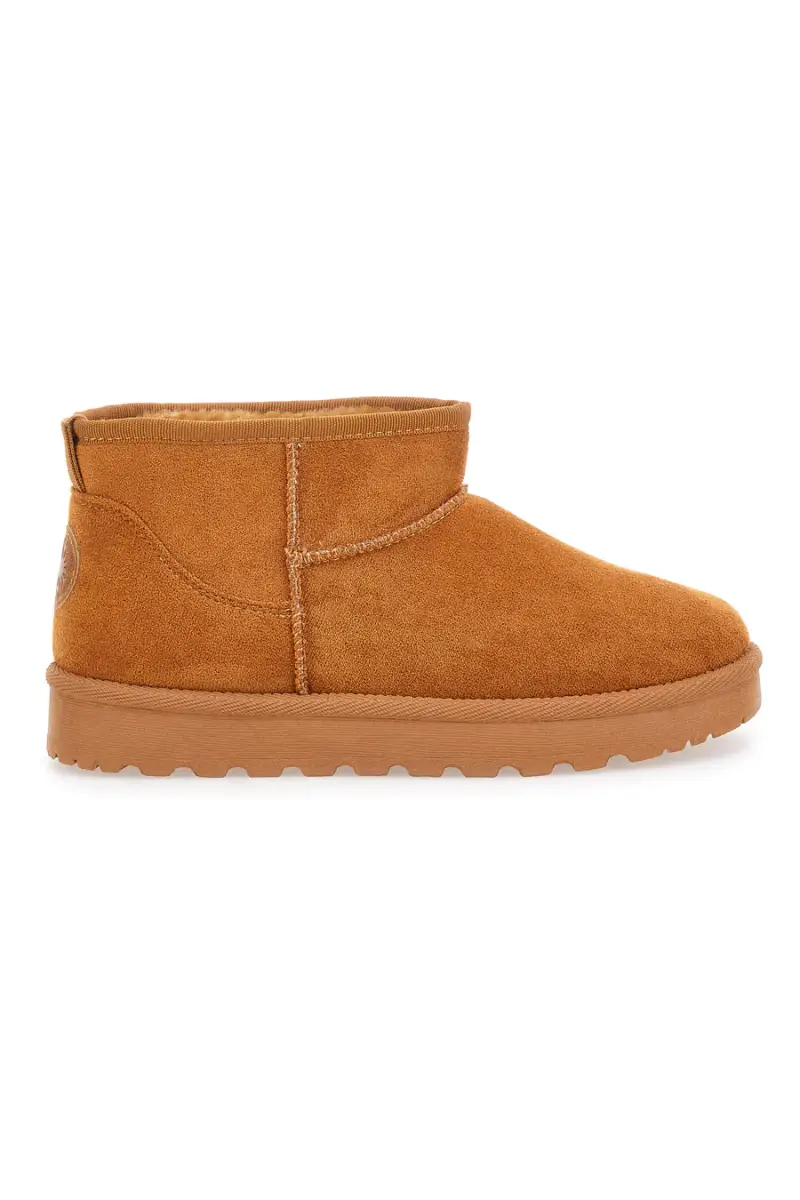 Stivaletti color cuoio con interno caldo e suola dentellata Pittarello Love PK1699A [TAN]