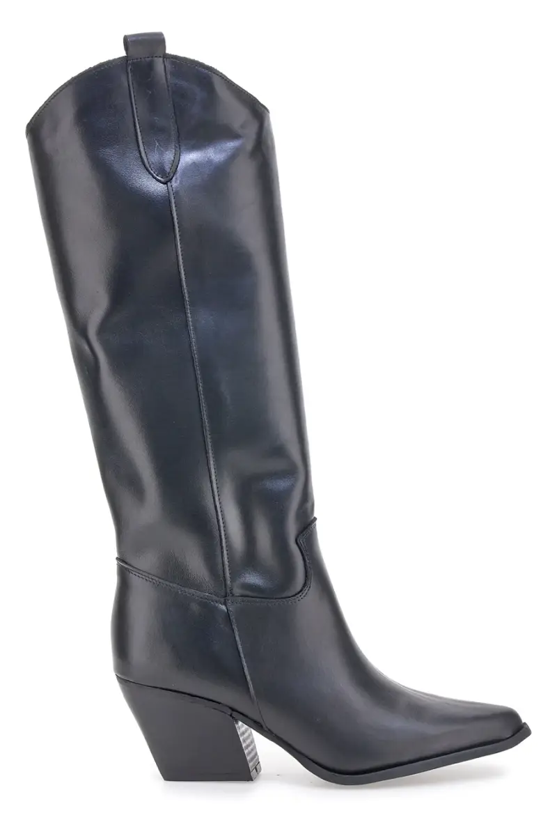 Stivali neri in vera pelle stile texano Pittarello love TEX902 [NERO]