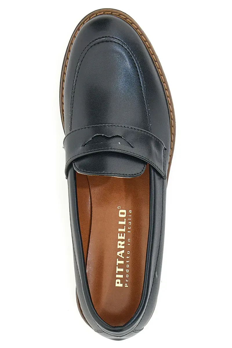 PITTARELLO Mocassini Nero 3122797 miniatura 5