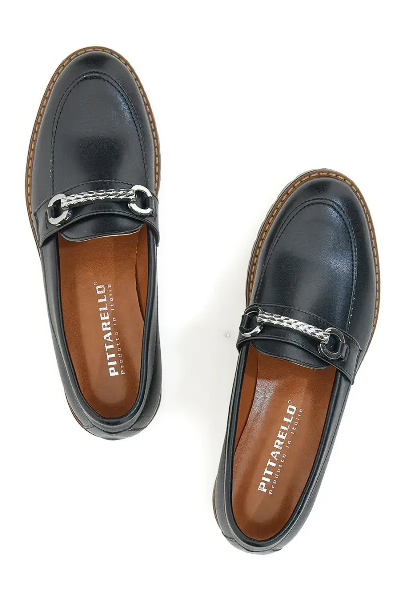 PITTARELLO Mocassini Nero 3400679 miniatura 5