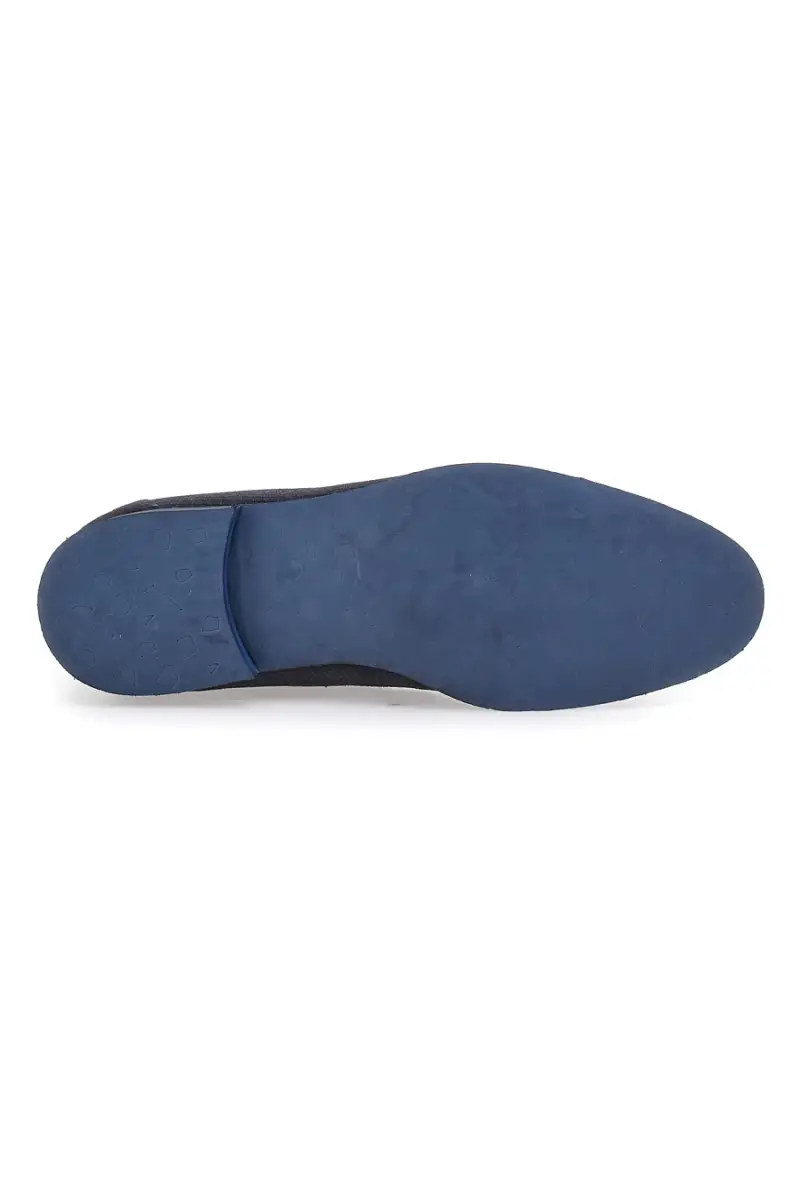 Mocassino Blu In Vera Pelle Made In Italy da Uomo Sevenoaks 195 [BLUE] miniatura 5