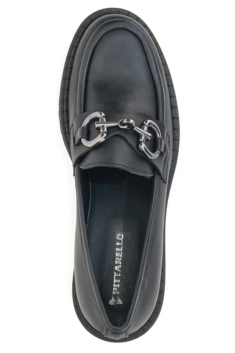 Mocassino Pittarello 9605700 Nero con morsetto [NERO] miniatura 5