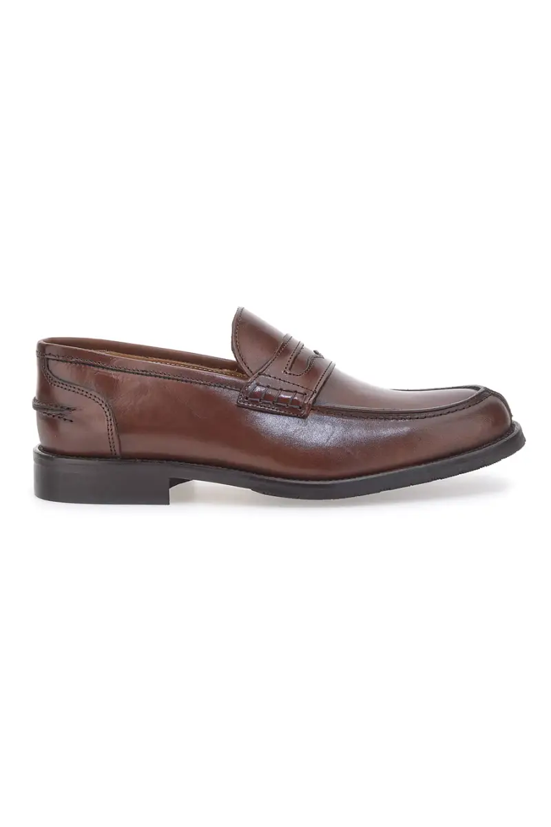 Mocassino Vera Pelle Cognac Pittarello 3251 [MARRONE]