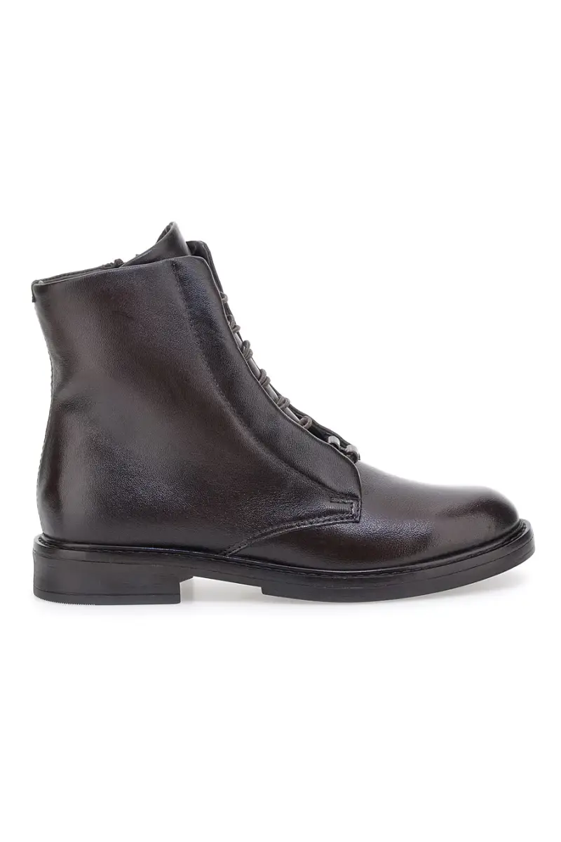 Anfibi moka in vera pelle Pittarello Must have T81224 [MOKA] miniatura 2