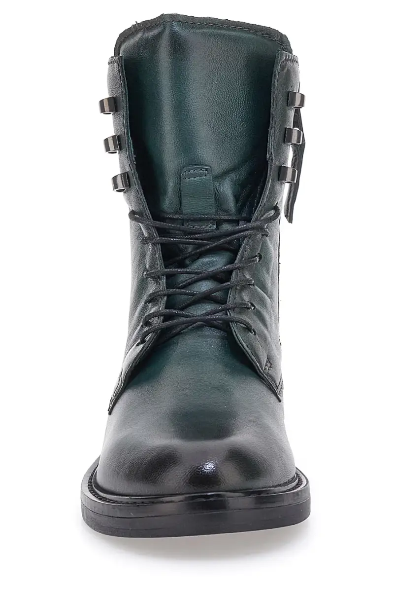 Anfibi Verdi In Vera Pelle Pittarello Must Have T81208 [VERDE] miniatura 3