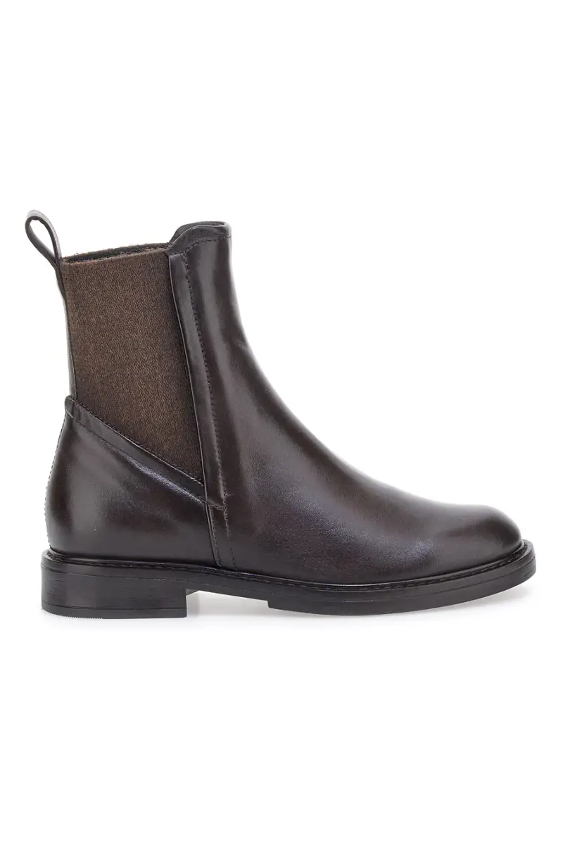 Chelsea boots neri in vera pelle Pittarello Must have T81228 [MARRONE]