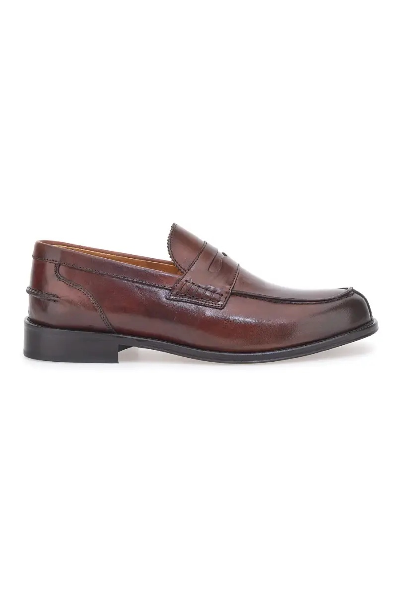 Mocassino Vera Pelle Cognac Pittarello Plus 2 [LEGNO]