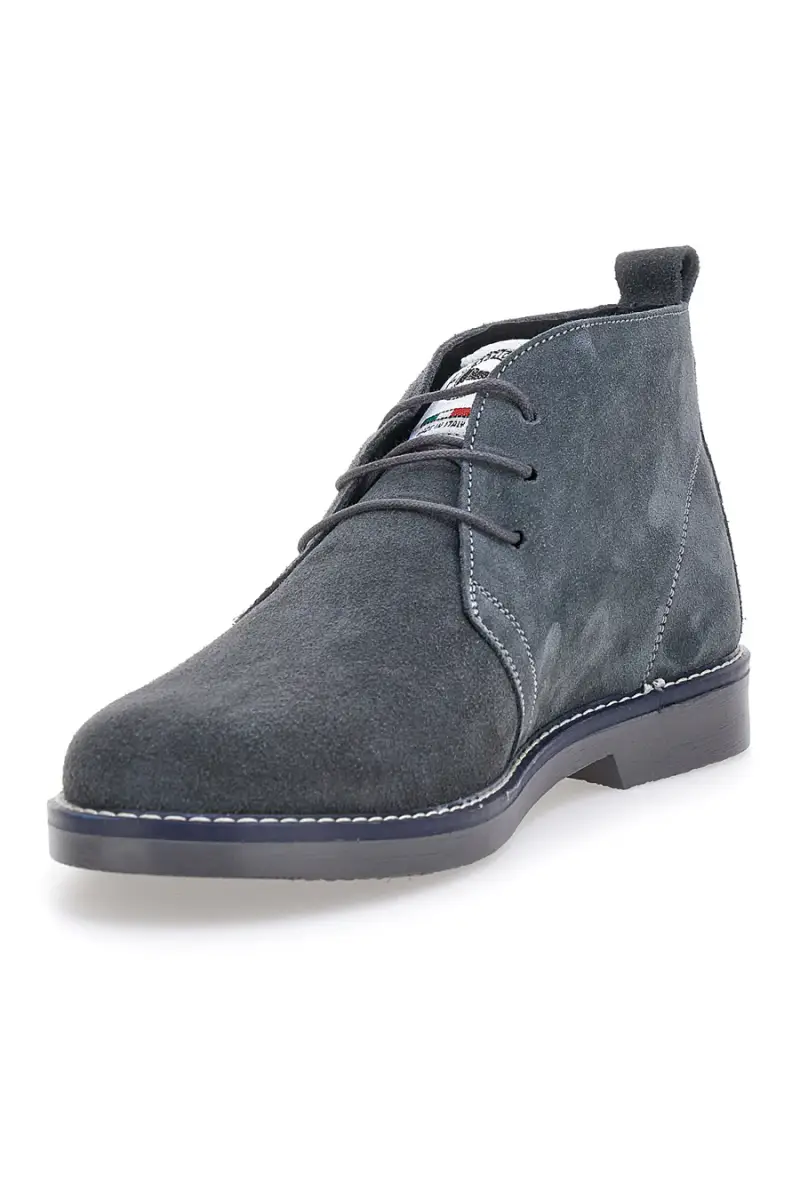 Polacchini grigi in vera pelle stile casual Pittarello 2812 [GRIGIO] miniatura 3