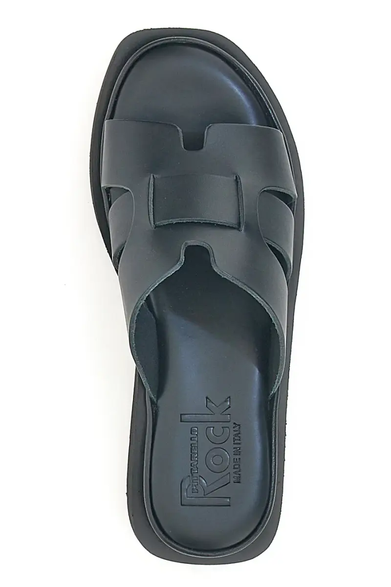 Sandali Aperti Neri in Vera Pelle con Platform PITTARELLO ROCK 5983 [NERO] miniatura 5